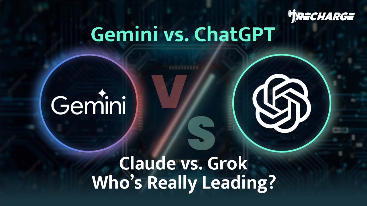 Gemini vs. ChatGPT vs. Claude vs. Grok — Who’s Really Leading?